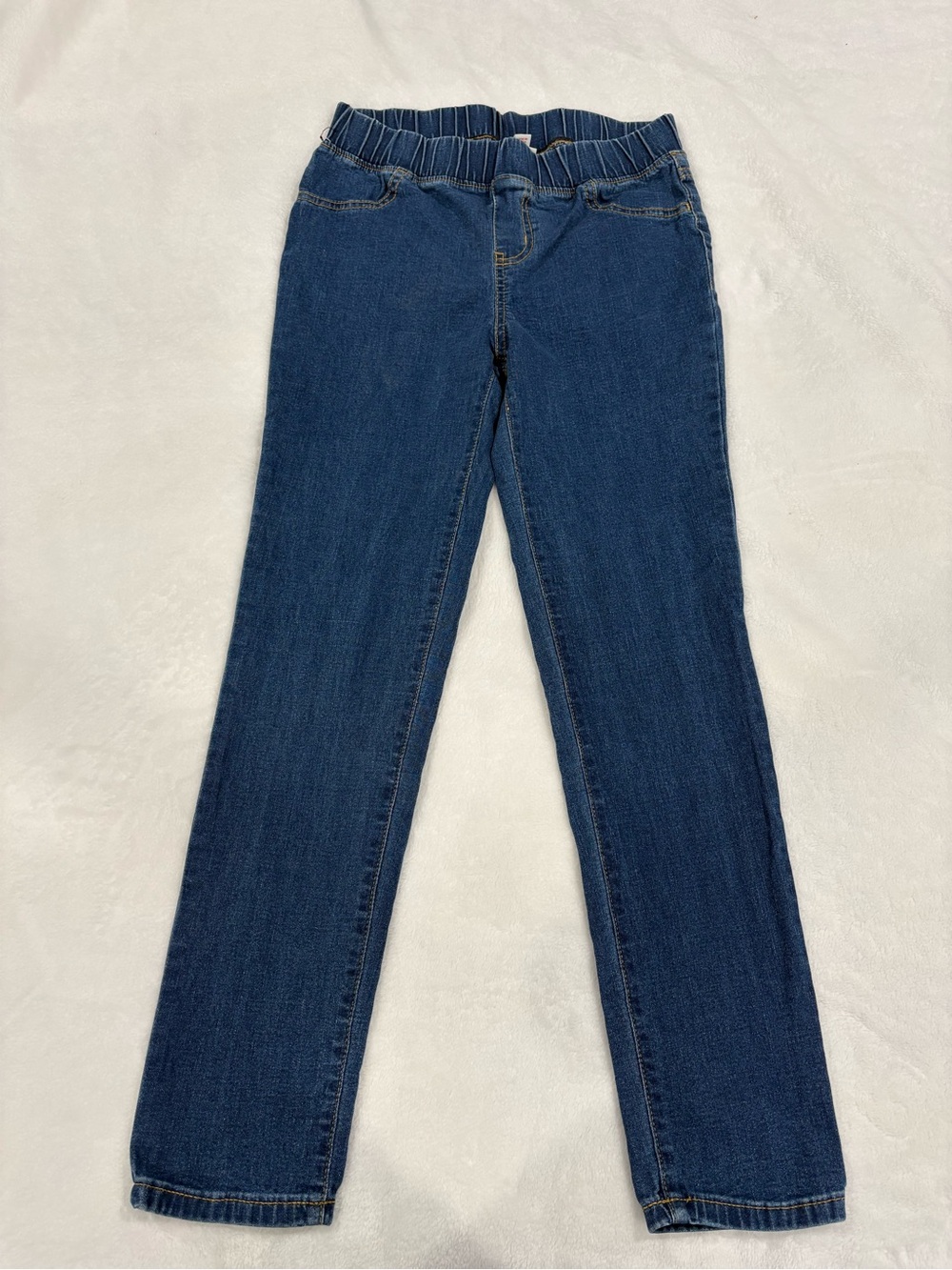 Cat & Jack Women's Skinny Jeans in Dark Blue Denim